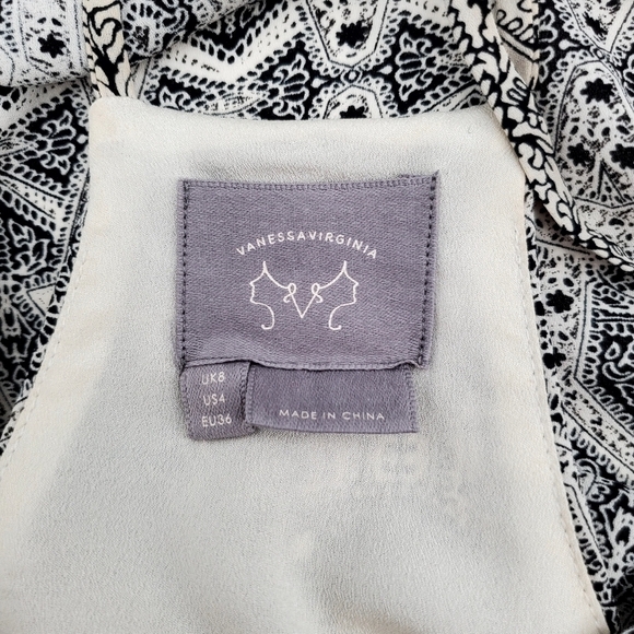 Anthropologie Vanessa Virginia Talitha Beaded Flounce Maxi Dress - Picture 10 of 12